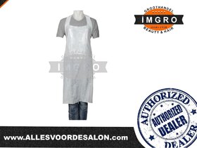 Halterschorten 125x80cm WIt / 100st / INDIVIDUEEL Verpakt /in dispencerdoos