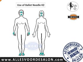 #Ballet naalden RVS K2