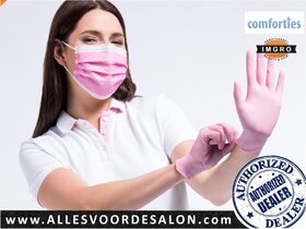 ACTIE: Comforties Premium Soft Nitril Roze, S 