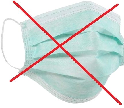 NOrmale chirurgische mondmaskers voldoen niet meer