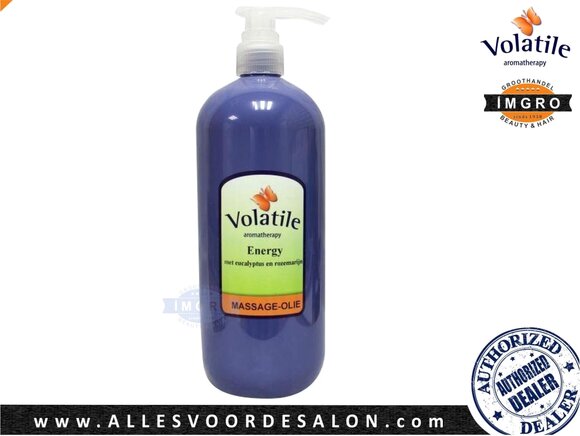 Volatile Energy Massage Olie 1000 Ml Massage Oliën Imgro Beauty 