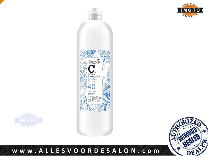 Nouvelle Peroxide 12% 1000ml, Color Effective - Peroxide 12% - IMGRO Beauty