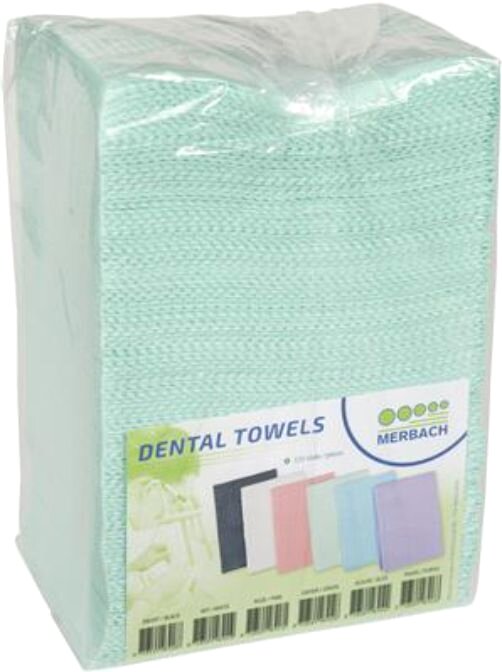 Dental Towels / Pedicuredoekjes Groen type STER Pedicuredoekjes