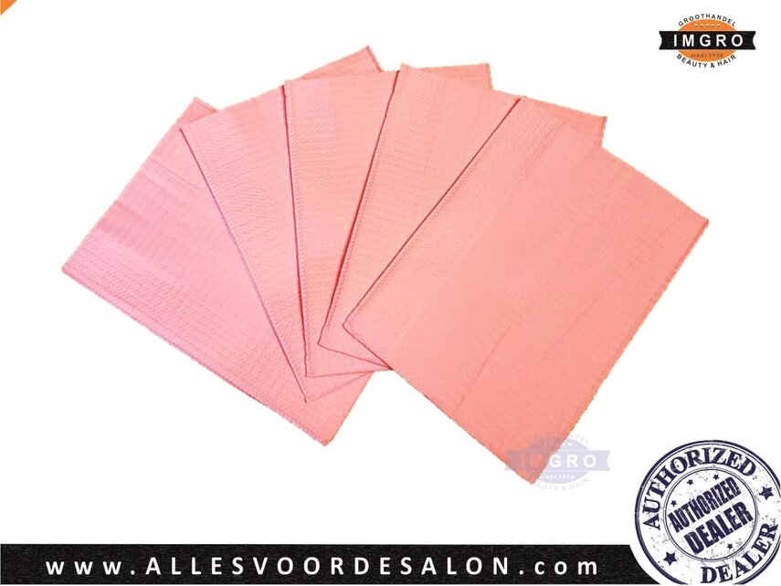 Dental Towels / Pedicuredoekjes Roze typeSTER Pedicuredoekjes