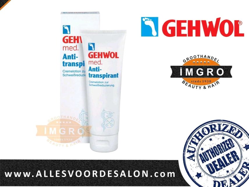 Gehwol Med. Antitranspiratie Creme 125ml Voetcremes IMGRO Beauty