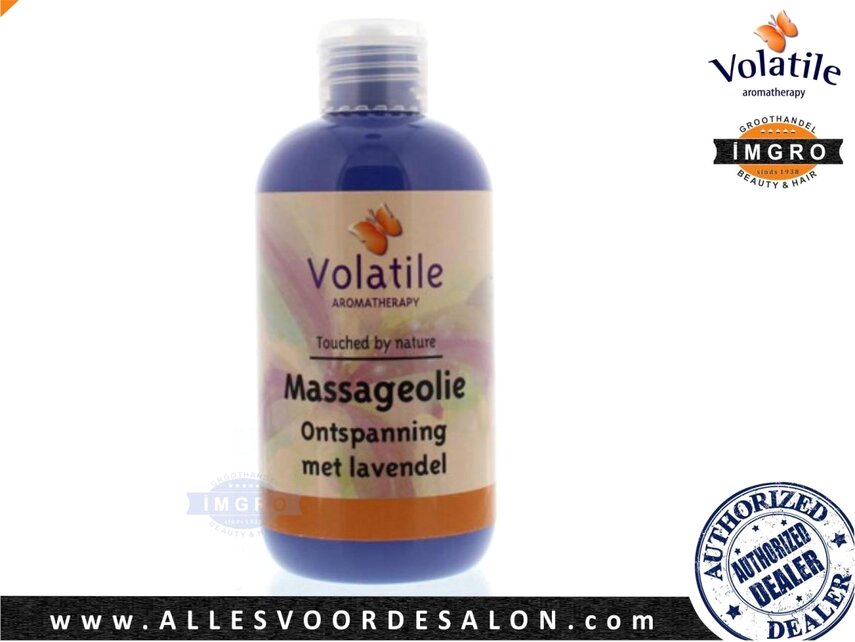 Massage-Olie Ontspanning Lavendel-Geranium100 ml - Massage oliën